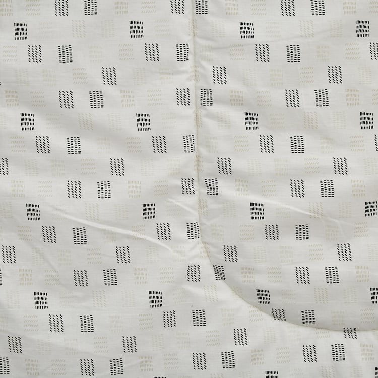 Ecliptic Saga Fleur Cotton Printed Reversible Double Comforter