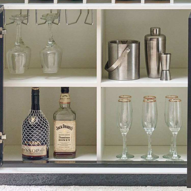 Sterling Bar Cabinet - White