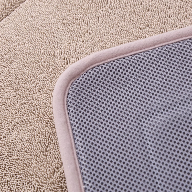 Buttercup Zenith Terry Memory Foam Bath Mat - 80x50cm