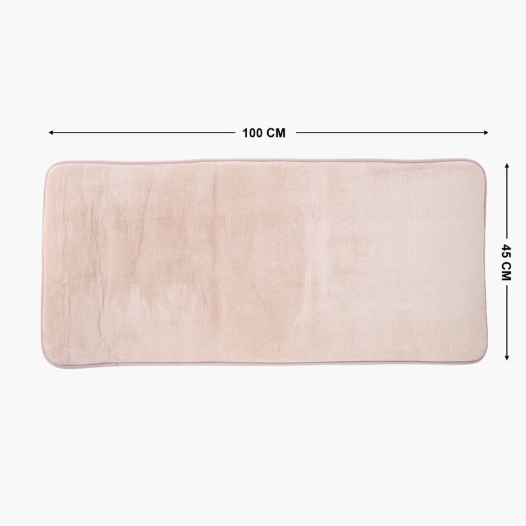 Buttercup Zenith Memory Foam Anti-Slip Bath Runner - 100x45cm