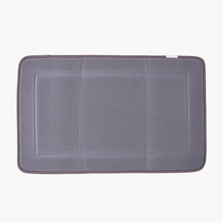 Buttercup Zenith Terry Memory Foam Anti-Slip Bath Mat - 80x50cm