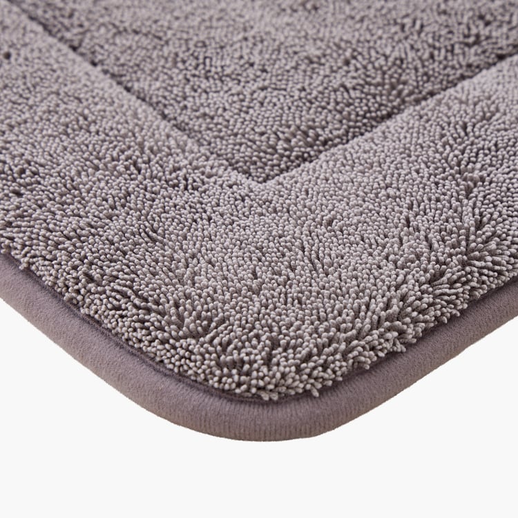 Buttercup Zenith Terry Memory Foam Anti-Slip Bath Mat - 80x50cm