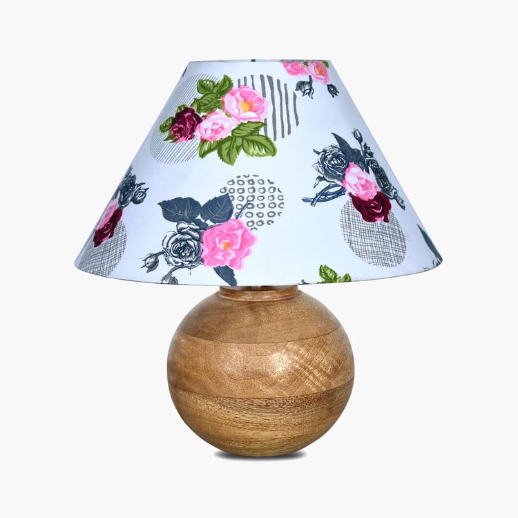 HOMESAKE Wooden Table Lamp
