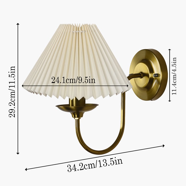 HOMESAKE Metal Wall Lamp