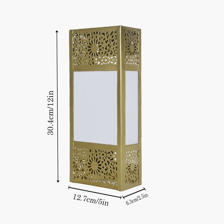 HOMESAKE Turkish Moroccan Metal Wall Lamp