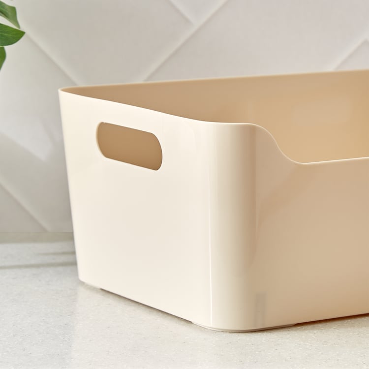 Spinel Jolly Polypropylene Storage Basket - Large