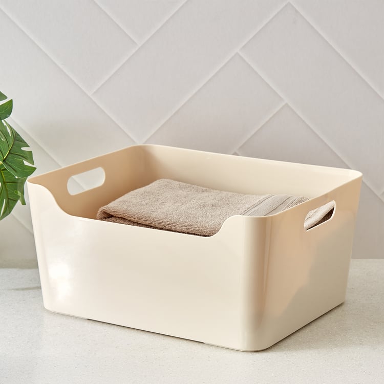Spinel Jolly Polypropylene Storage Basket - Extra Large