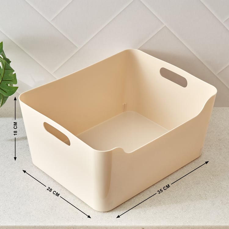 Spinel Jolly Polypropylene Storage Basket - Extra Large