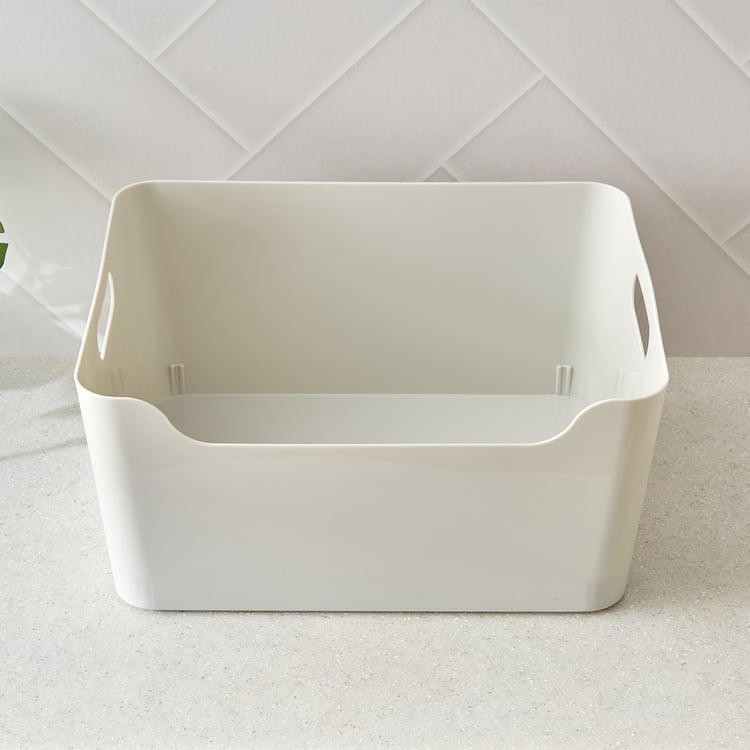Spinel Jolly Polypropylene Storage Basket - Extra Large