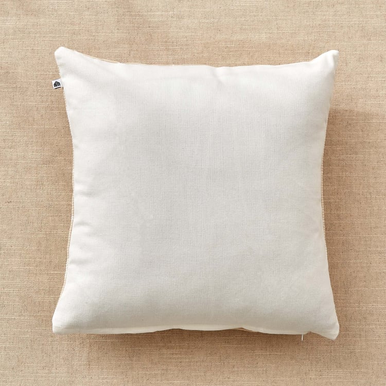 Stria Dune Set of 2 Geometric Print Cushion Covers - 40x40cm