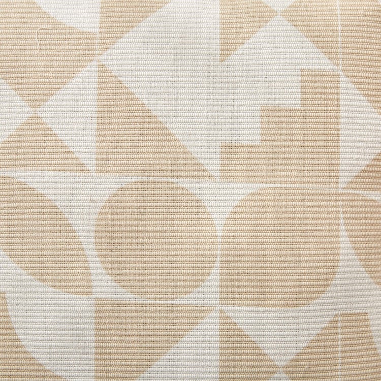 Stria Dune Set of 2 Geometric Print Cushion Covers - 40x40cm