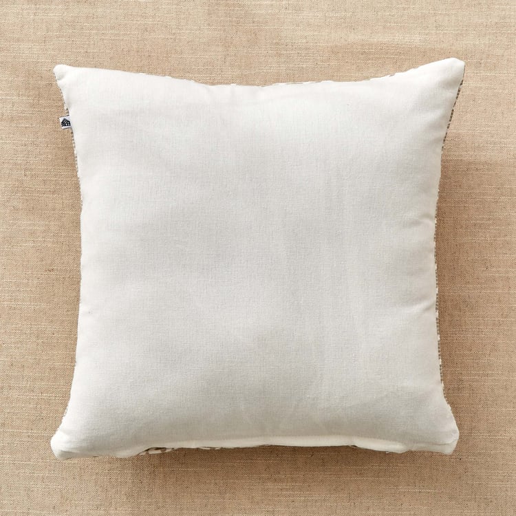 Stria Fauna Set of 2 Houndstooth Print Cushion Covers - 40x40cm