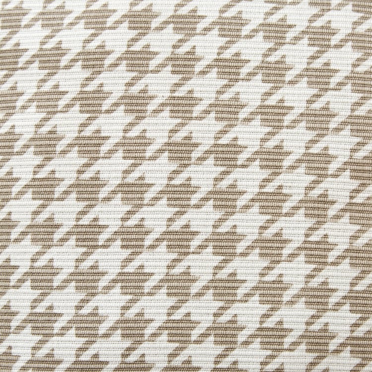Stria Fauna Set of 2 Houndstooth Print Cushion Covers - 40x40cm