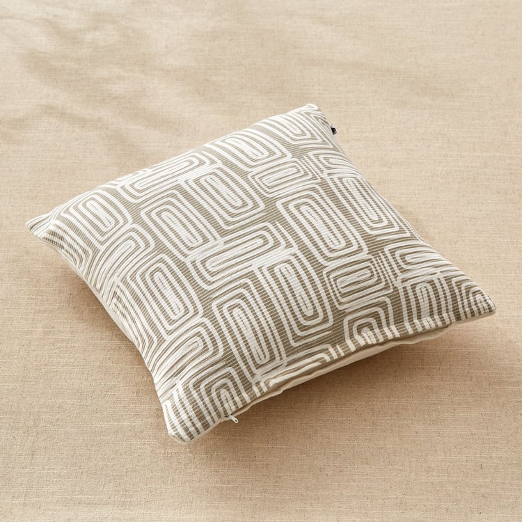 Stria Meadow Set of 2 Printed Cushion Covers - 40x40cm