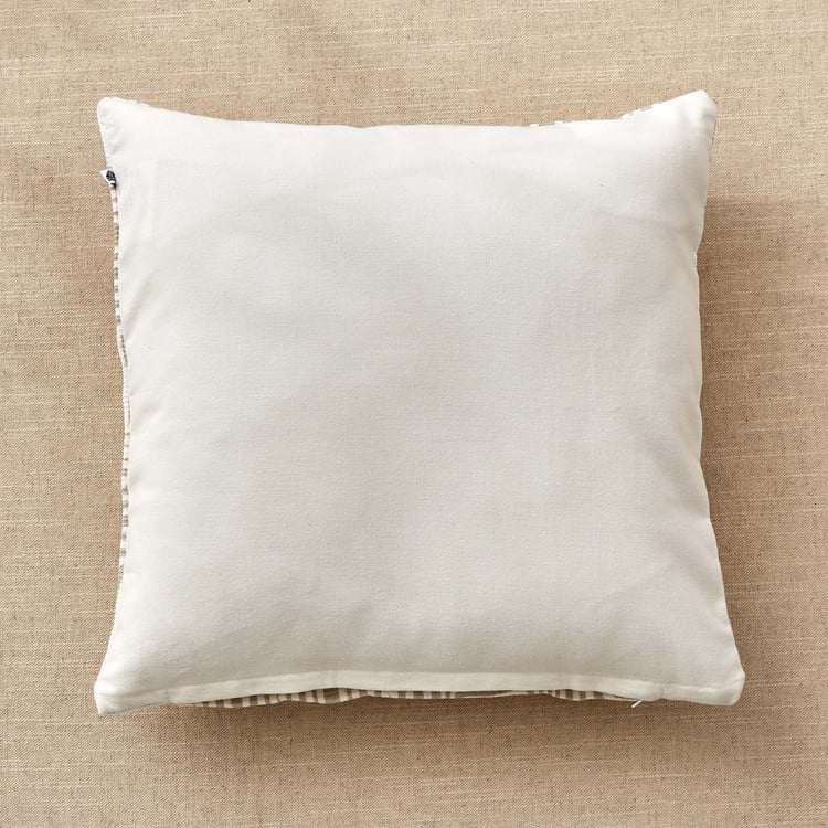 Stria Meadow Set of 2 Printed Cushion Covers - 40x40cm