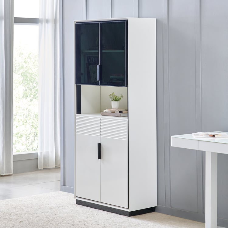 Sterling 2-Door Book Cabinet - White