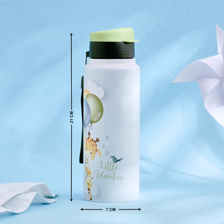 Slate Kids Wasser Stainless Steel Printed Water Bottle - 800ml