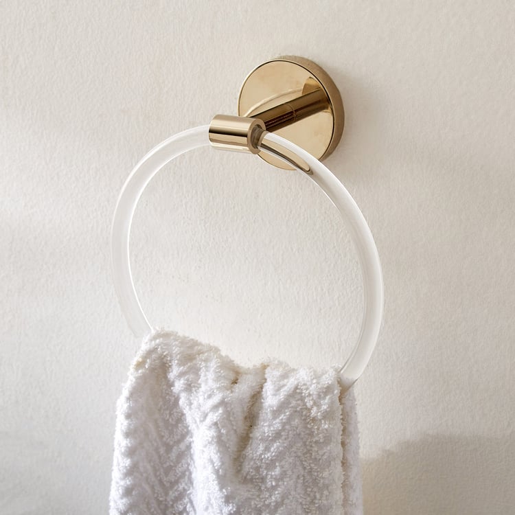 Opulence Royale Acrylic Towel Ring