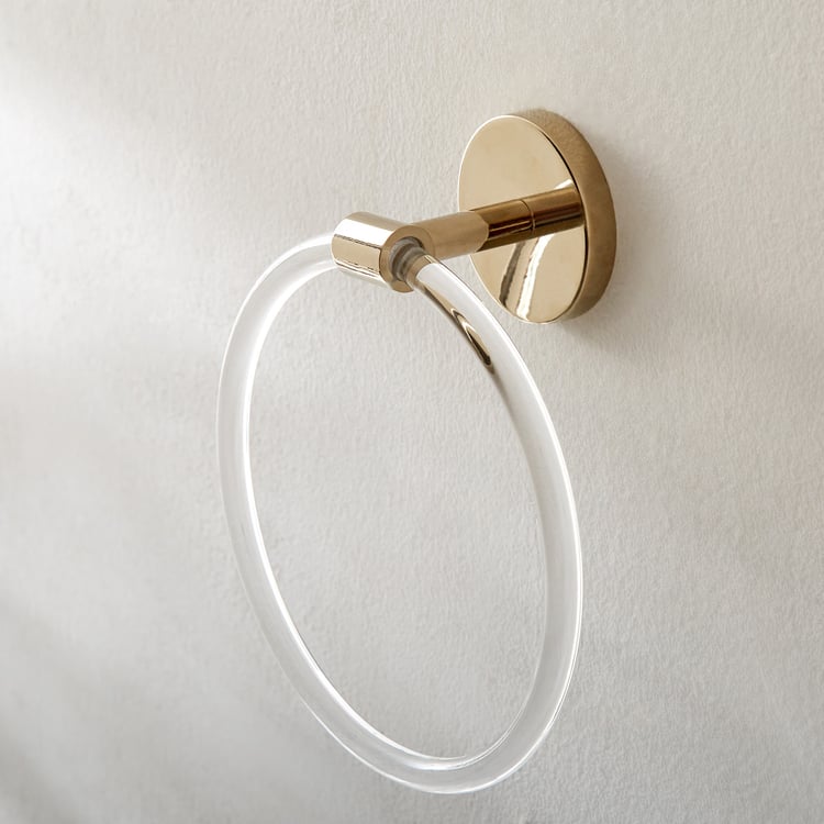 Opulence Royale Acrylic Towel Ring