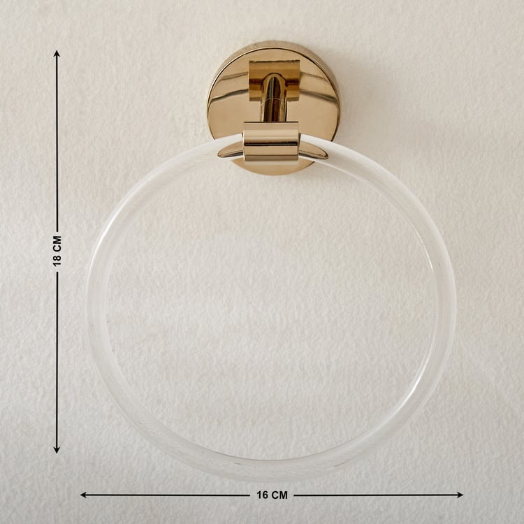 Opulence Royale Acrylic Towel Ring
