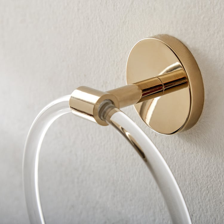 Opulence Royale Acrylic Towel Ring