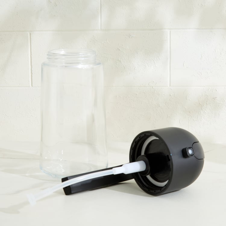 Pamolive Relish Glass Oil Dispenser with Spray Nozzle - 500ml