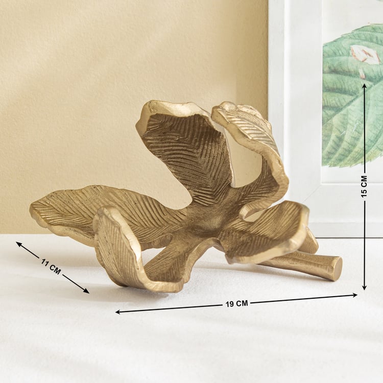 Windflower Fia Metal Flower Table Accent