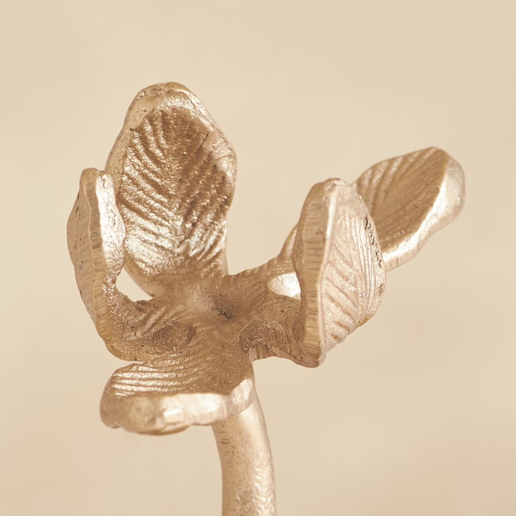 Windflower Fia Metal Flower Trinket Stand