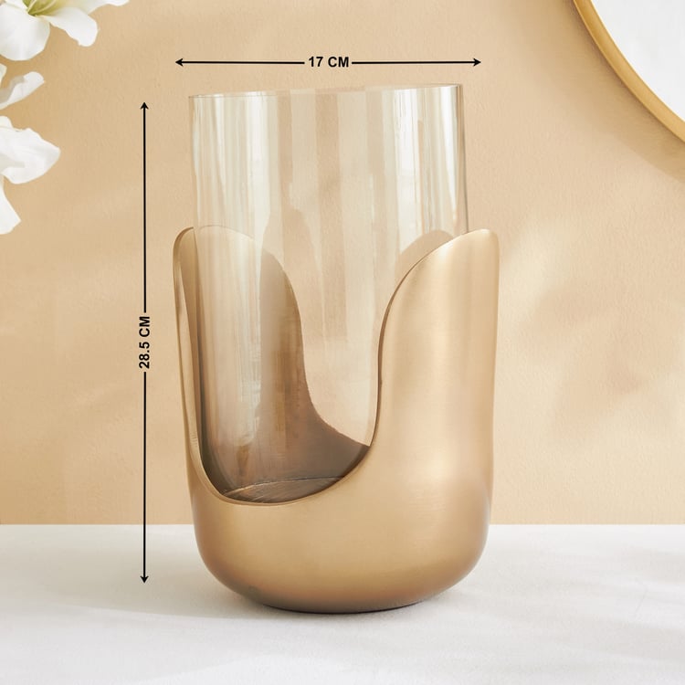 Canova Althera Metal Candle Holder - Large