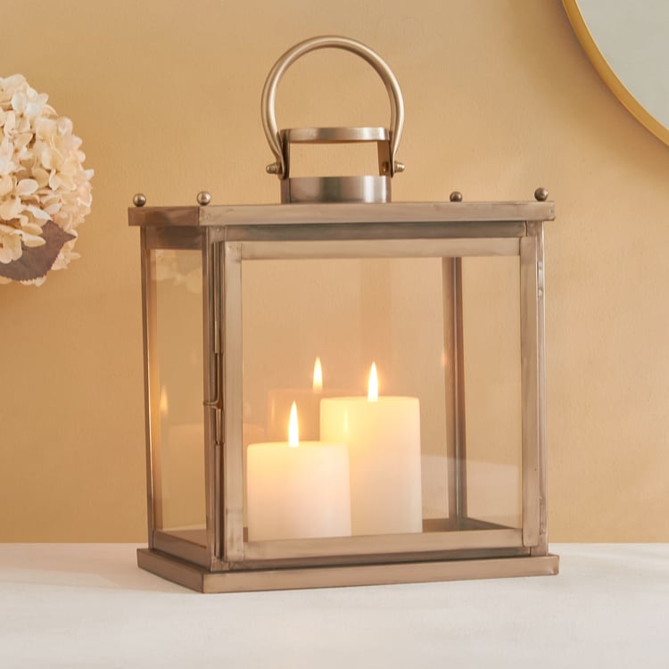 Grantley Opt Onyxia Metal Lantern