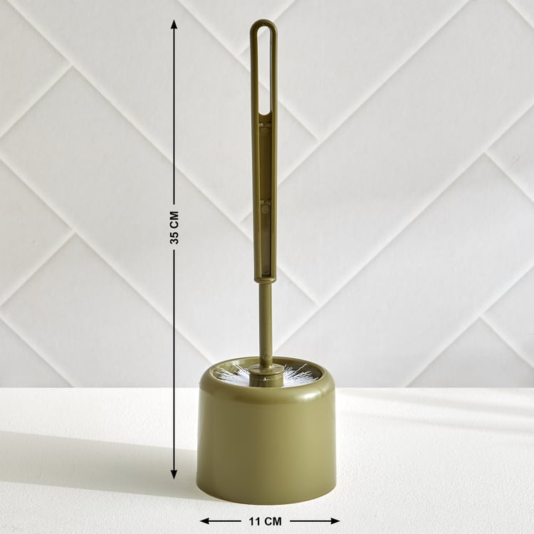 Emery Frugal Toilet Brush with Holder