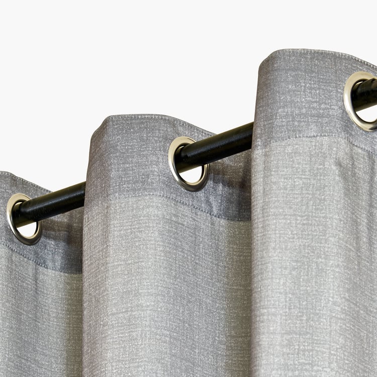 Pietra Breeza Set of 2 Printed Light Filtering Window Curtains - 5ft