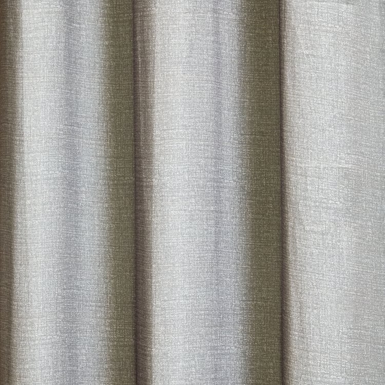 Pietra Breeza Set of 2 Printed Light Filtering Window Curtains - 5ft