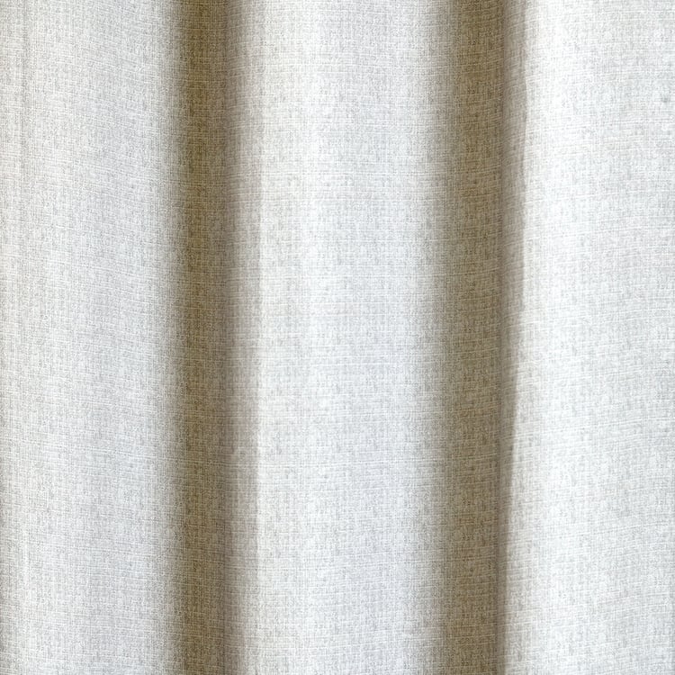Pietra Etherea Set of 2 Printed Light Filtering Door Curtains - 9ft