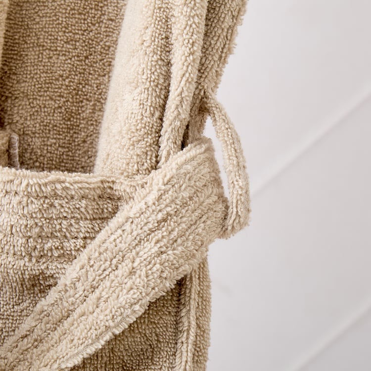 Clair De Lune Fluffy Cotton Adult Bathrobe - M