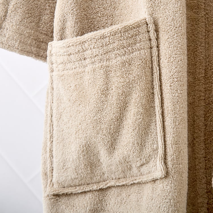 Clair De Lune Fluffy Cotton Adult Bathrobe - M