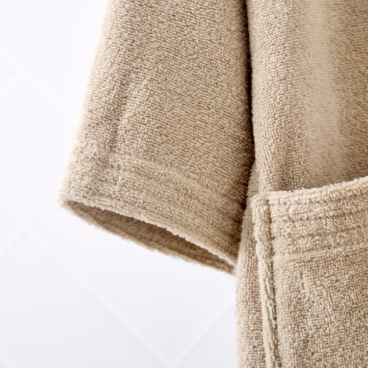 Clair De Lune Fluffy Cotton Adult Bathrobe - M