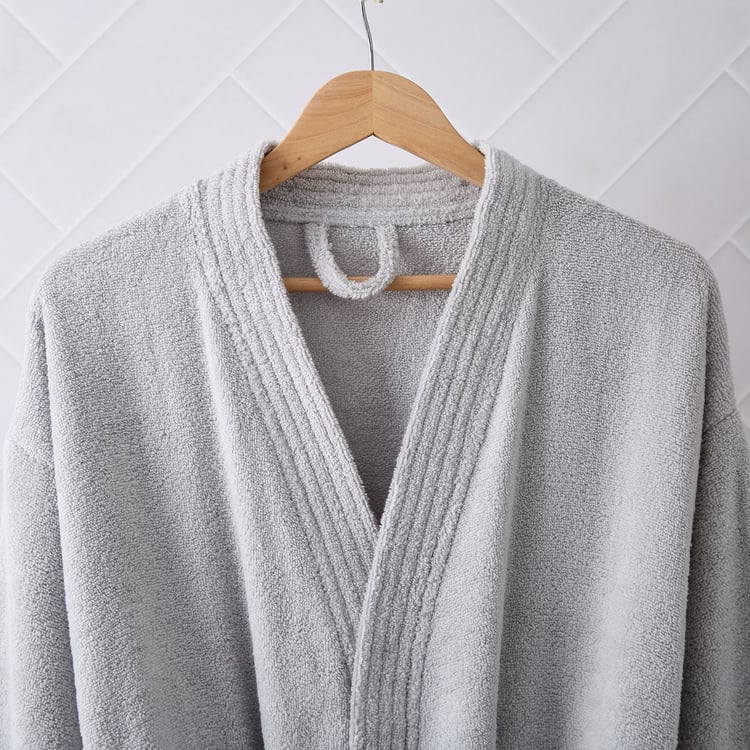 Iced Palace Fluffy Cotton Adult Bathrobe - M