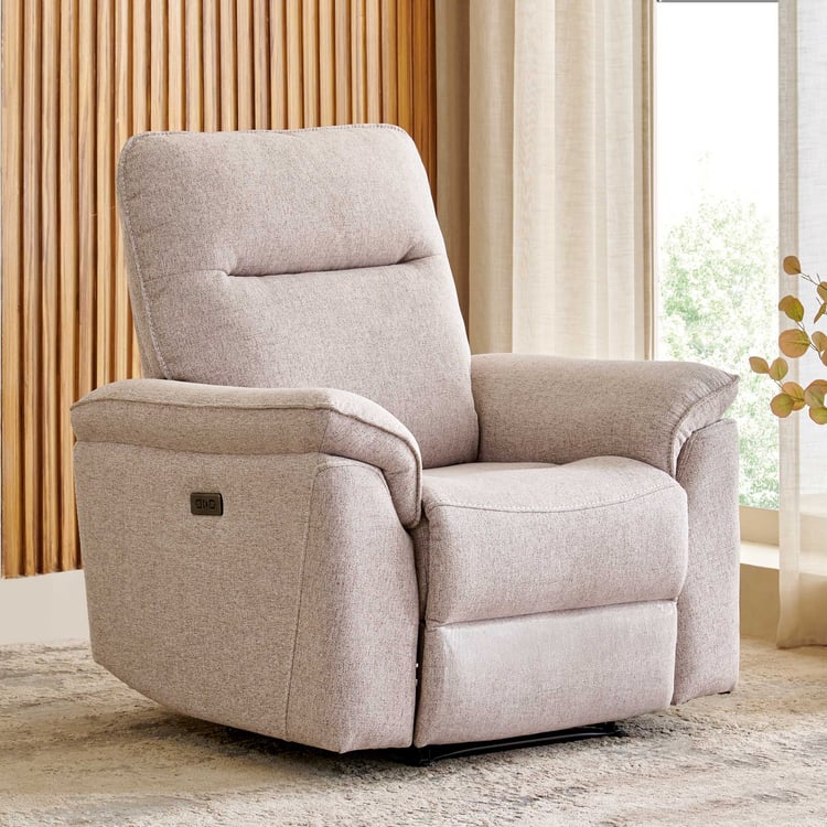 Artise Fabric 1-Seater Electric Recliner - Beige