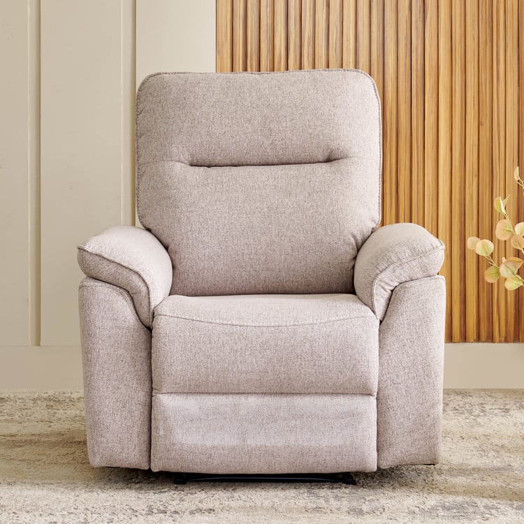 Artise Fabric 1-Seater Electric Recliner - Beige