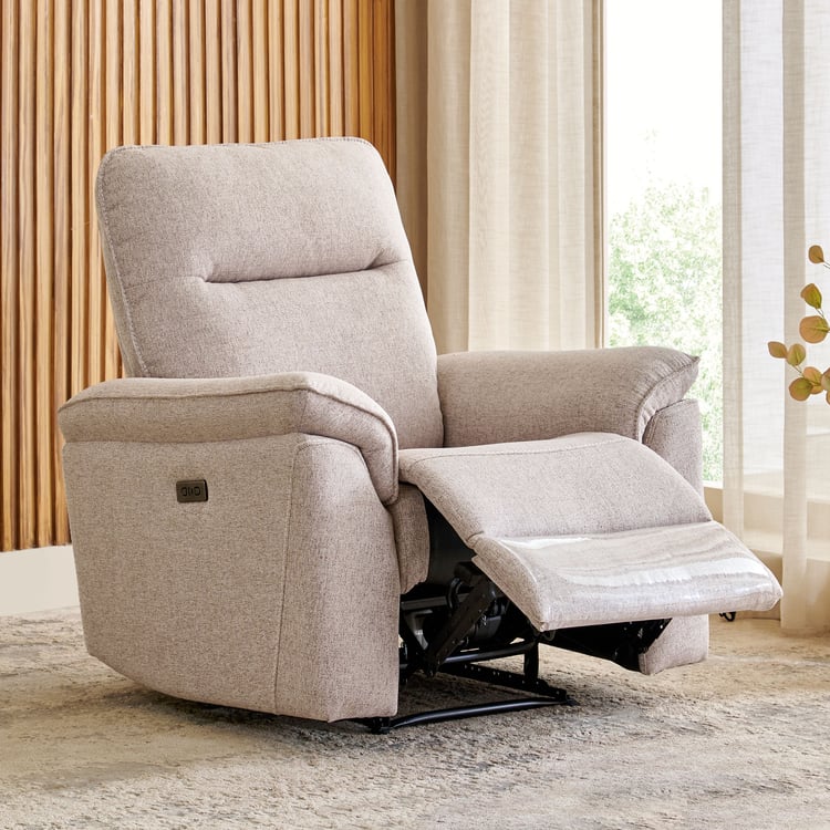 Artise Fabric 1-Seater Electric Recliner - Beige