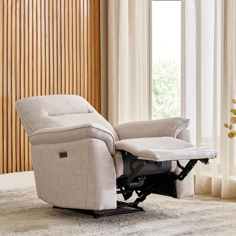 Artise Fabric 1-Seater Electric Recliner - Beige