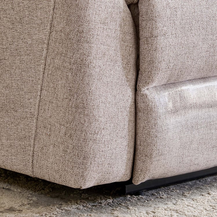 Artise Fabric 2-Seater Electric Recliner - Grey