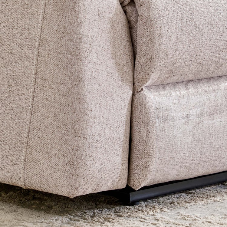 Artise Fabric 3-Seater Electric Recliner - Beige