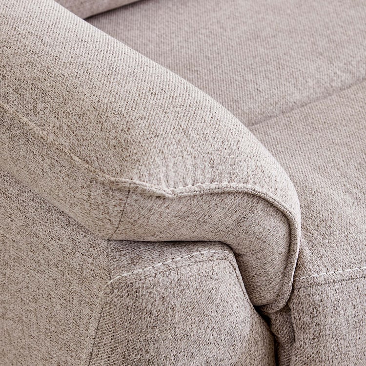 Artise Fabric 3-Seater Electric Recliner - Beige