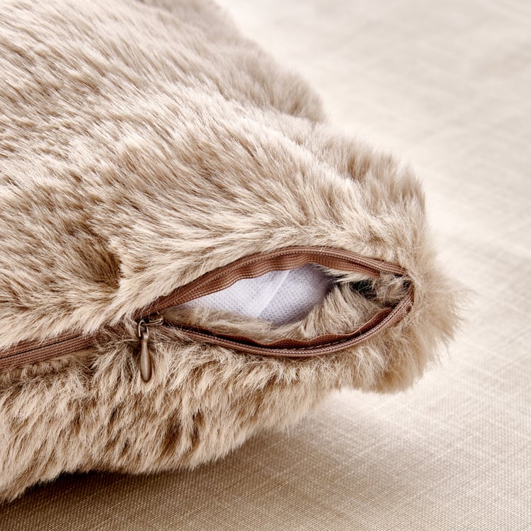 Ebony Earthy Bubble Filled Cushion - 45x45cm