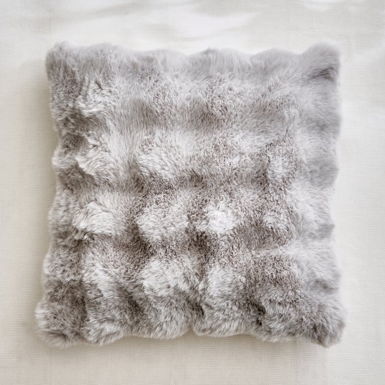 Ebony Frost Bubble Filled Cushion - 45x45cm