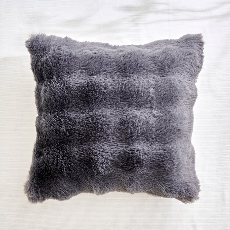 Ebony Storm Bubble Filled Cushion - 45x45cm