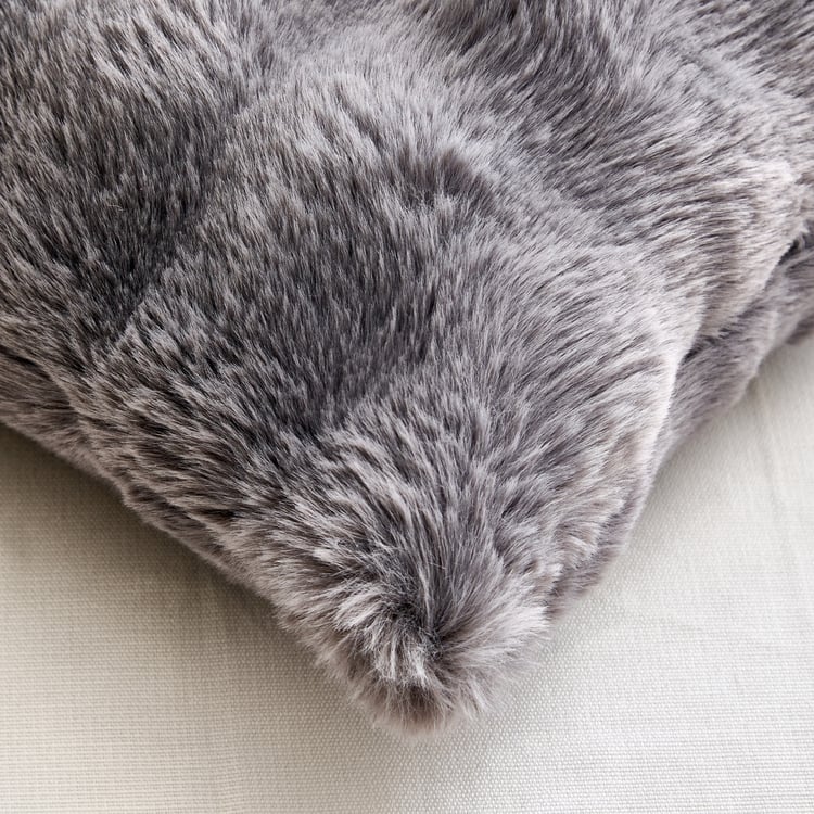 Ebony Storm Bubble Filled Cushion - 45x45cm