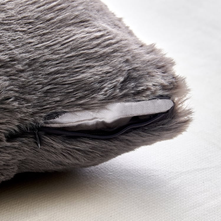 Ebony Storm Bubble Filled Cushion - 45x45cm